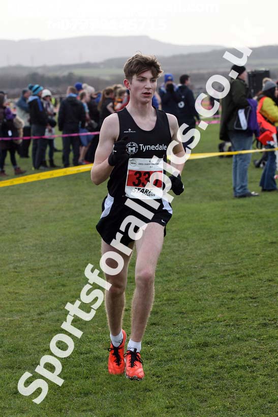 Boys under-15 North Eastern Cross Country, Redcar. Photo:  David T. Hewitson/Sports for All Pics